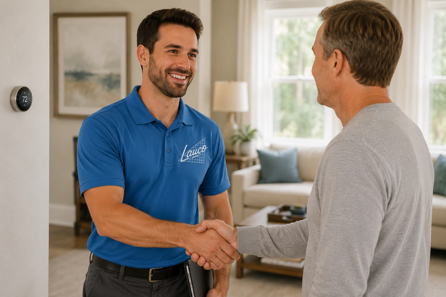 Lauco HVAC technician-grade equipment